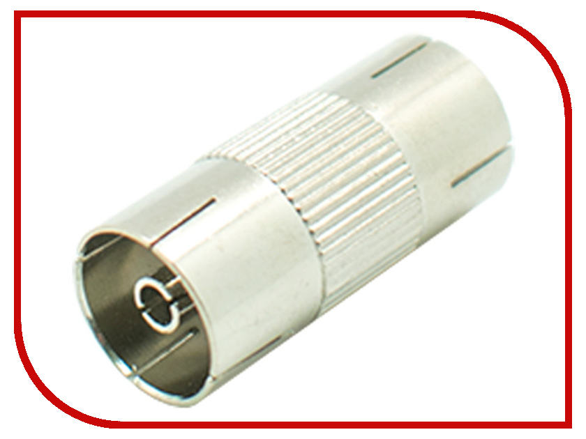 

Переходник Oxion TV гнездо - гнездо OX-ADPF006PB