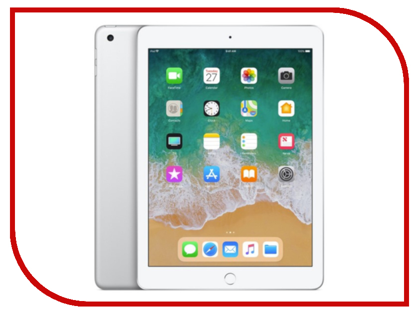 

Планшет Apple iPad (2018) 32Gb Wi-Fi + Cellular Silver MR6P2RU/A, MR6P2RU/A