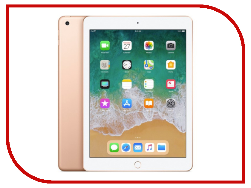 

Планшет Apple iPad (2018) 32Gb Wi-Fi + Cellular Gold MRM02RU/A, MRM02RU/A