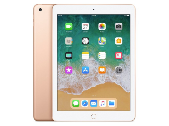 

Планшет Apple iPad (2018) 32Gb Wi-Fi + Cellular Gold MRM02RU/A, MRM02RU/A