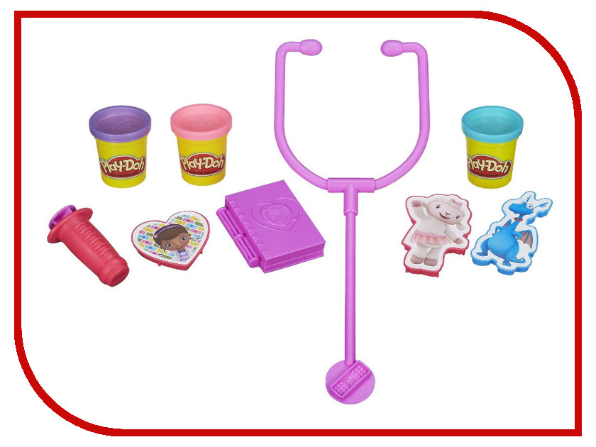 

Игрушка Hasbro Play-Doh Доктор Плюшева A6077, A6077