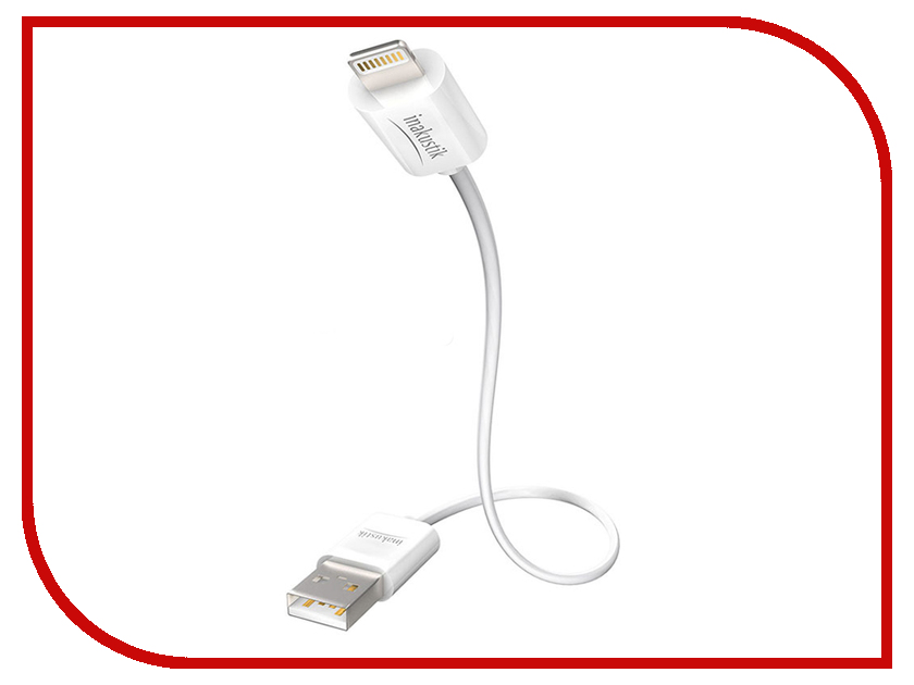 

Аксессуар Inakustik Premium iPlug Cable Apple Lightning - USB A 1.0m 00440201