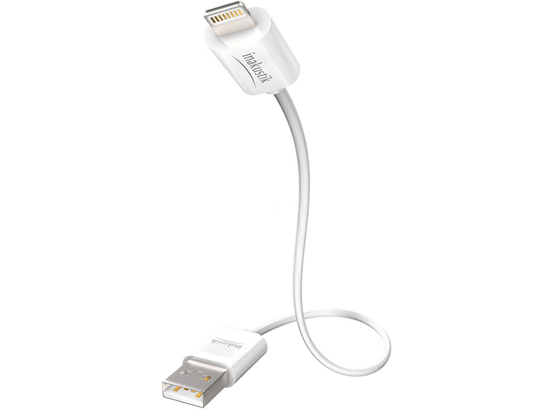 фото Аксессуар Inakustik Premium iPlug Cable Apple Lightning - USB A 1.0m 00440201