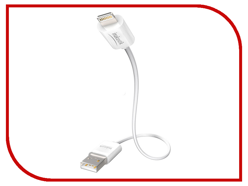 

Аксессуар Inakustik Premium iPlug Cable Apple Lightning - USB A 2.0m 00440202