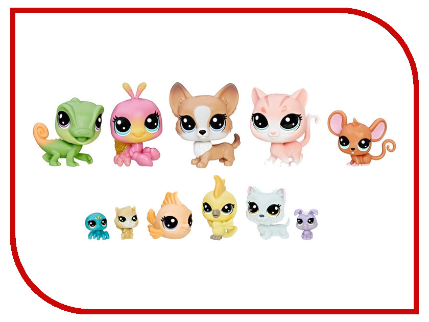 

Игрушка Hasbro Littlest Pet Shop Набор из 11 коллекционных фигурок B9343