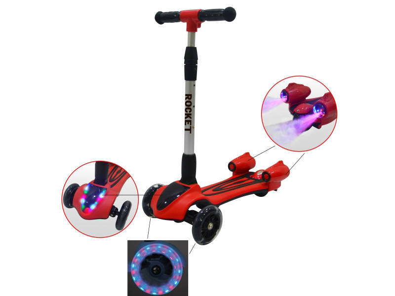 

Самокат 1Toy Red Т11438, Т11438