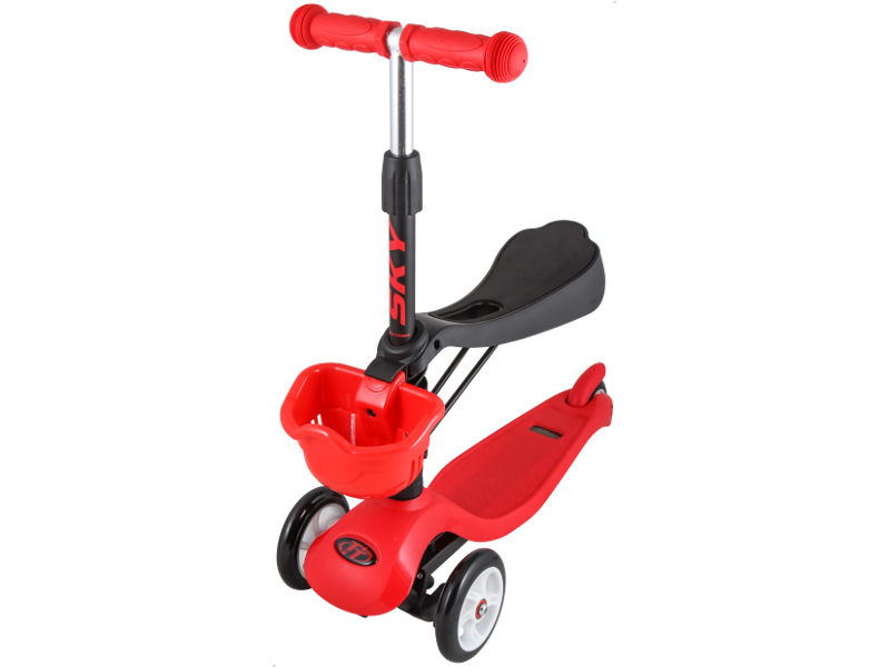 

Самокат Tech Team Sky Scooter New Red, Sky Scooter New