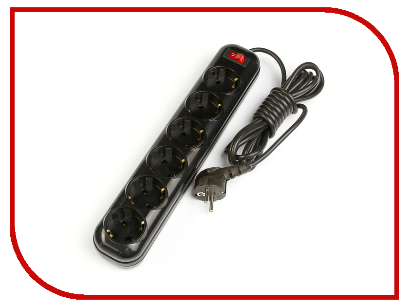 

Сетевой фильтр Tundra 6 Sockets 3m Black 2972196