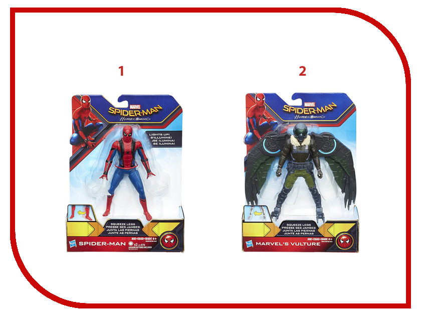 

Игрушка Hasbro Человек-паук Возвращение домой Делюкс B9765, B9765