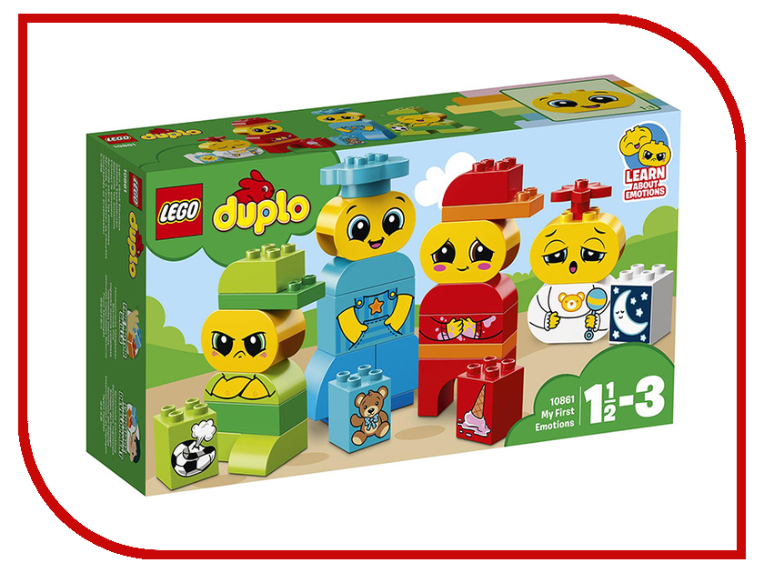 

Конструктор Lego Duplo Мои первые эмоции 10861