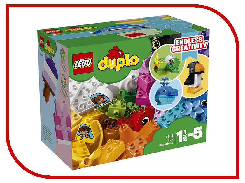 

Конструктор Lego Duplo Весёлые кубики 10865