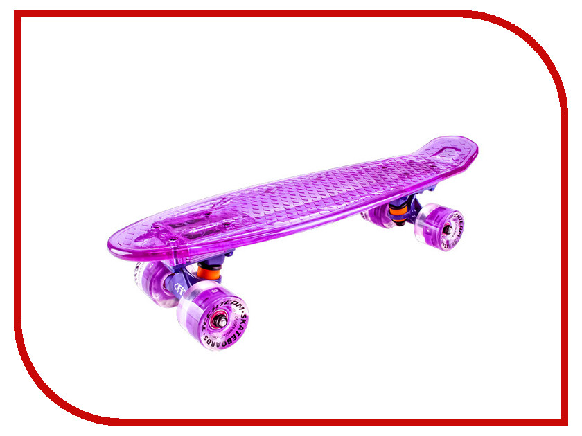 

Скейт Tech Team Transparent Light 22 Purple, Transparent Light 22