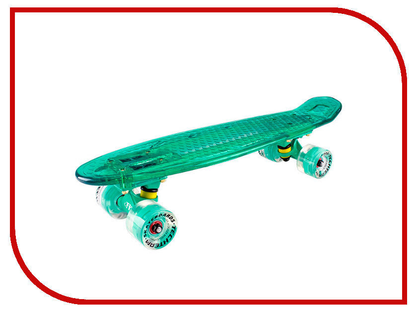 

Скейт Tech Team Transparent Light 22 Sea Wave, Transparent Light 22
