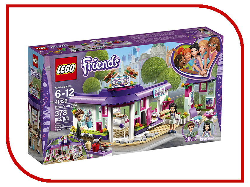 

Конструктор Lego Friends Арт-кафе Эммы 41336