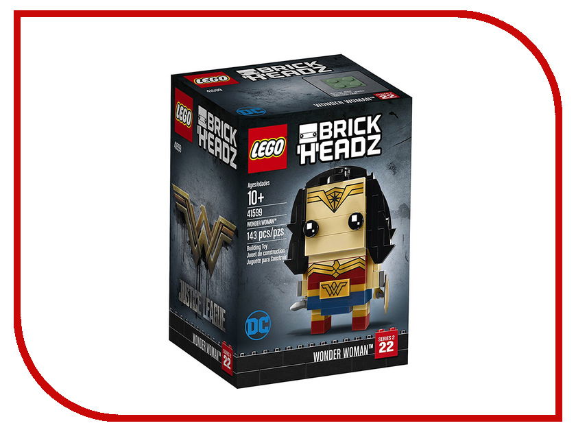 

Конструктор Lego BrickHeadz Чудо-женщина 41599