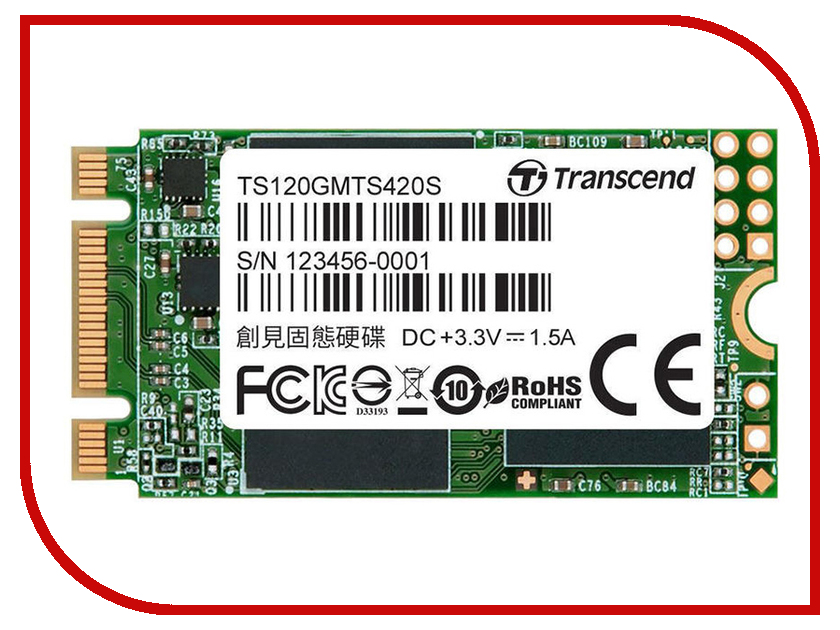 

Жесткий диск 120Gb - Transcend MTS420 TS120GMTS420S, MTS420