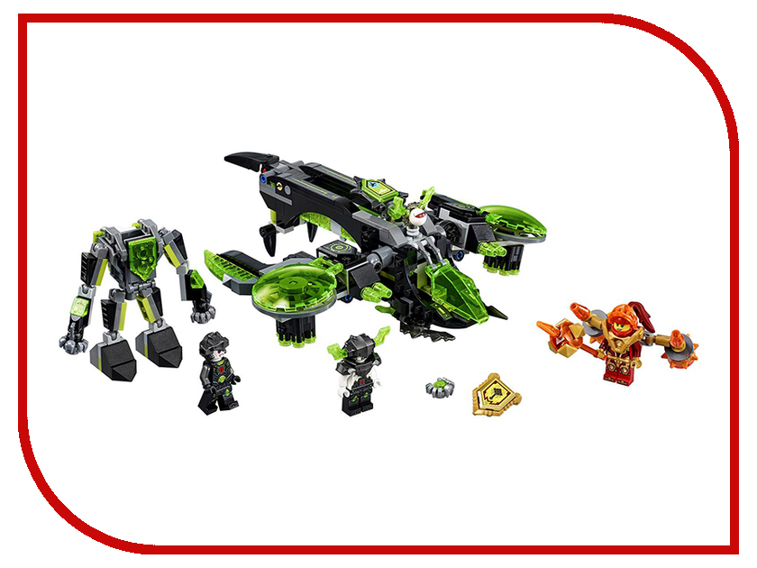 

Конструктор Lego Nexo Knights Неистовый бомбардировщик 72003