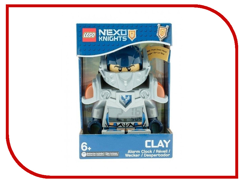 

Часы Lego Nexo Knights Clay 9009419