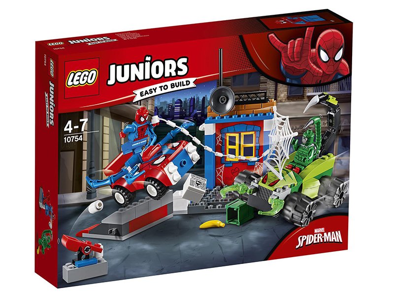

Конструктор Lego Juniors Решающий бой Человека-паука против Скорпиона 10754, Решающий бой Человека-паука против Скорпиона