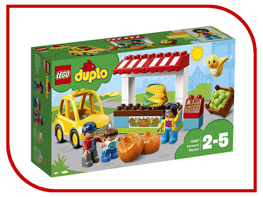 

Конструктор Lego Duplo Фермерский рынок 10867