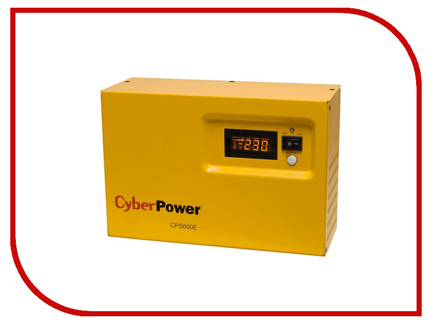 

Источник бесперебойного питания CyberPower CPS 600E, CPS 600E