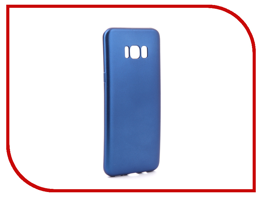 

Аксессуар Чехол Samsung Galaxy S8 Plus Gurdini Soft Touch Silicone Blue