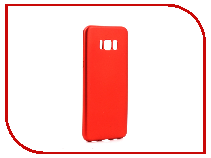 

Аксессуар Чехол Samsung Galaxy S8 Plus Gurdini Soft Touch Silicone Red