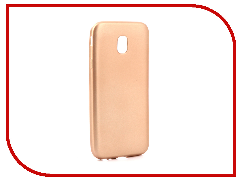

Аксессуар Чехол Samsung Galaxy J3 2017 J330 Gurdini Soft Touch Silicone Champagne