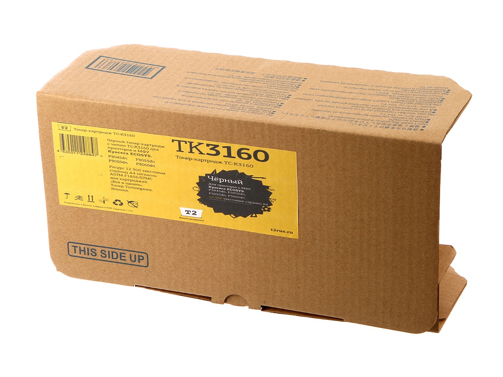 

Картридж T2 TC-K3160 для Kyocera P3045dn/P3050dn/P3055dn/P3060dn, TC-K3160