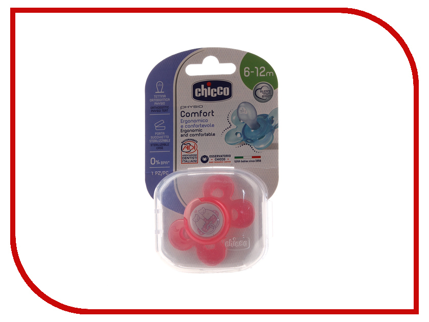 

Пустышка Chicco Pink 00074913110000