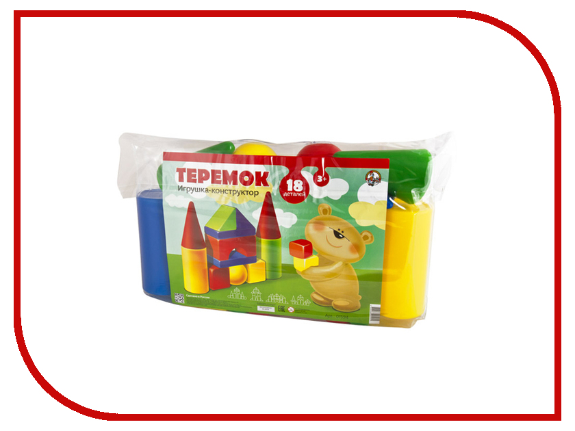 

Кубики Десятое Королевство Теремок 18 эл. 01594, 01594