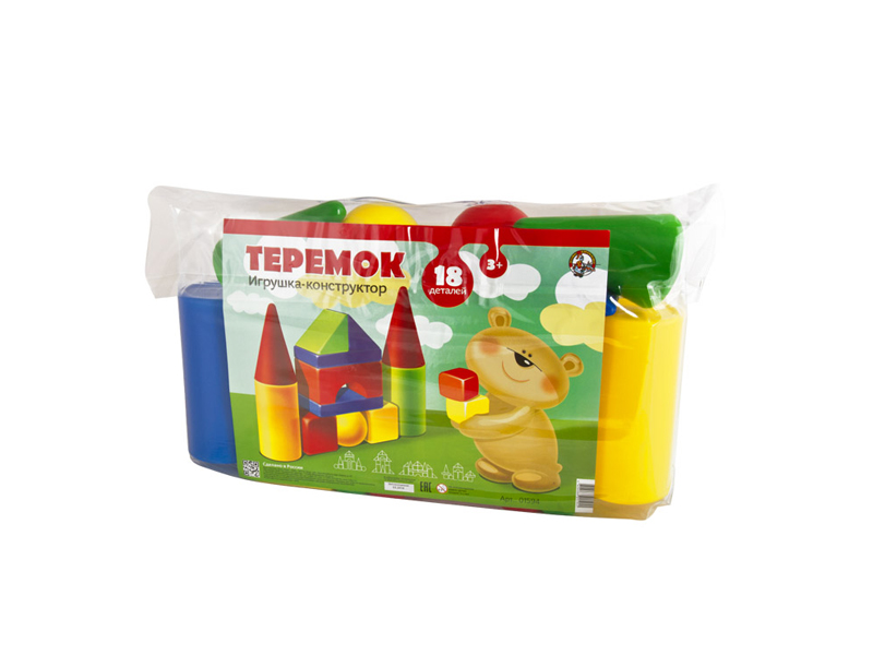 

Кубики Десятое Королевство Теремок 18 эл. 01594, 01594