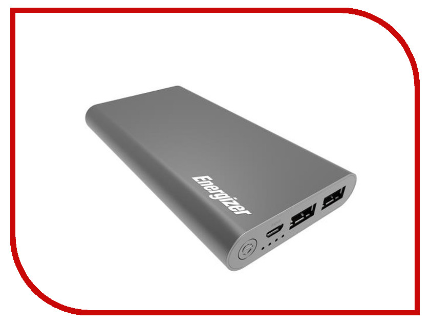 

Аккумулятор Energizer UE10012 10000mAh Grey
