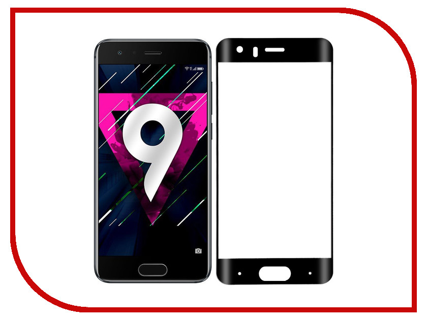 

Аксессуар Защитное стекло Huawei Honor 9 CaseGuru Full Screen 0.33mm Black 99578