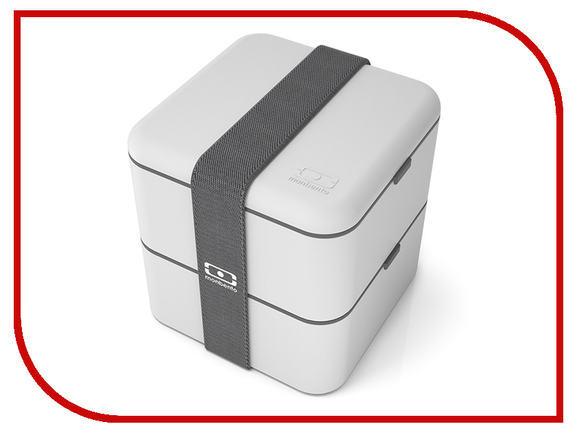 

Ланч-бокс Monbento MB Square Light Grey 1200 13 110