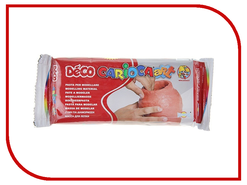 

Набор для лепки Carioca Deco 500g Terracotta 30996/21