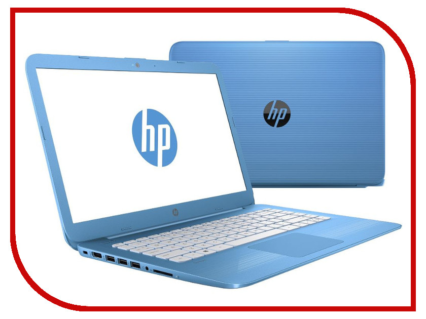 

Ноутбук HP Stream 14-ax011ur 2EQ28EA (Intel Celeron N3060 1.6 GHz/2048Mb/32Gb SSD/No ODD/Intel HD Graphics/Wi-Fi/Bluetooth/Cam/14.0/1366x768/Windows 10), 14-ax011ur