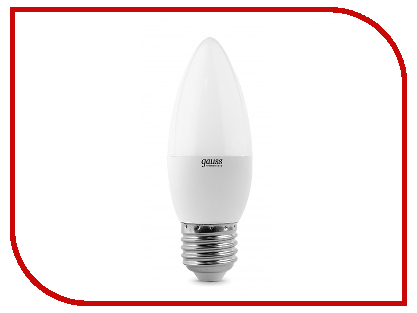 

Лампочка Gauss LED Candle E27 9.5W 4100K 103102210