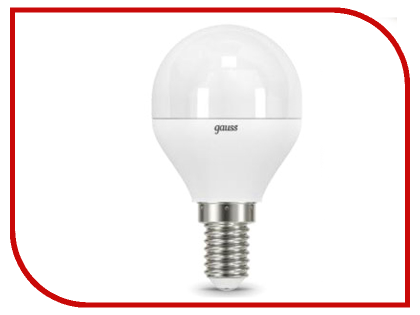

Лампочка Gauss LED Globe E14 9.5W 3000K 105101110, E14 9.5W 3000K