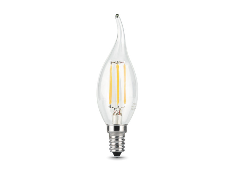 

Лампочка Gauss LED Filament Candle Tailed E14 9W 2700K 104801109, E14 9W 2700K