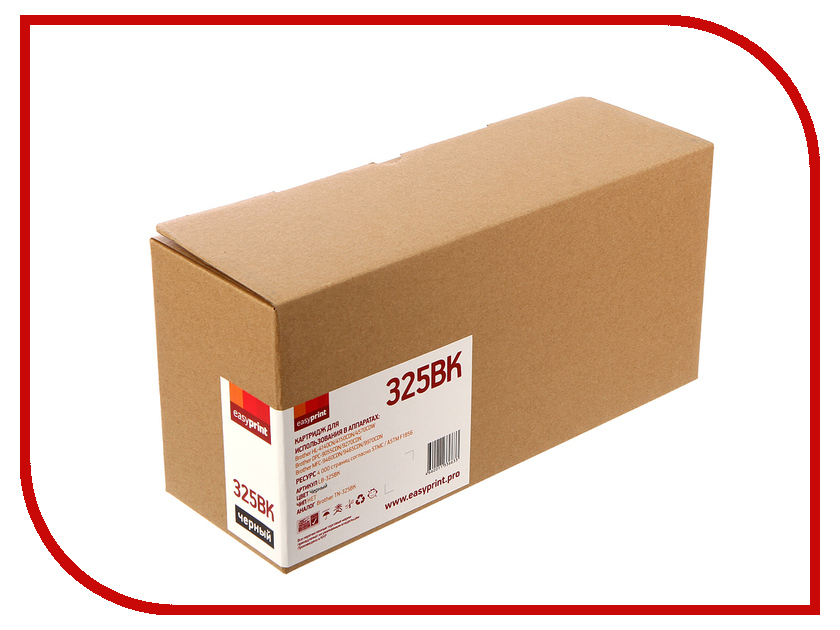 

Картридж EasyPrint LB-325BK Black для Brother HL-4140CN/4150CDN/4570CDW/DCP-9055CDN/9270CDN/MFC-9460CDN/9465CDN/9970CDW, LB-325BK