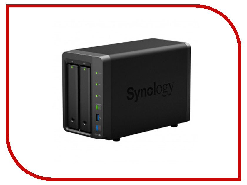 

Сетевое хранилище Synology DS718+, DS718+