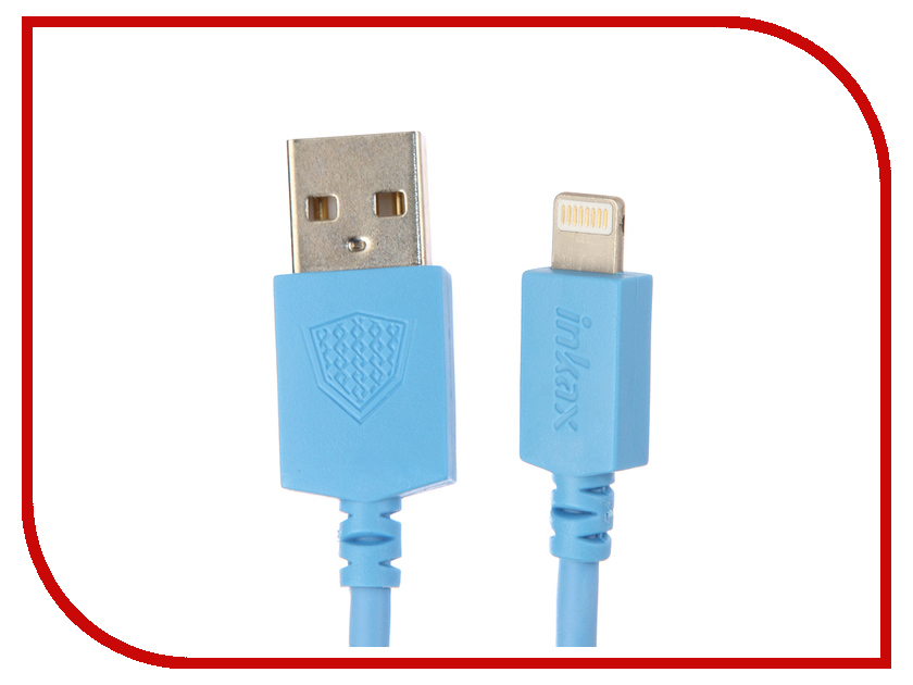

Аксессуар Inkax USB - Lighting 8pin CK-08-IP Blue