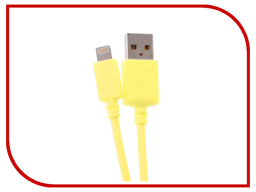 

Аксессуар Inkax USB - Lighting 8pin CK-08-IP Yellow