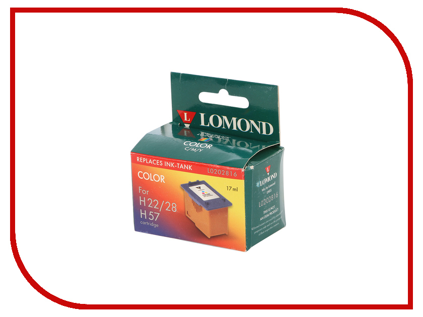 

Картридж Lomond L0202816 Color для HP Deskjet 3918/3938/D1311/D1320/D1330/D1341/5610/J3680/D2360/F2180/F325/F340/F4180