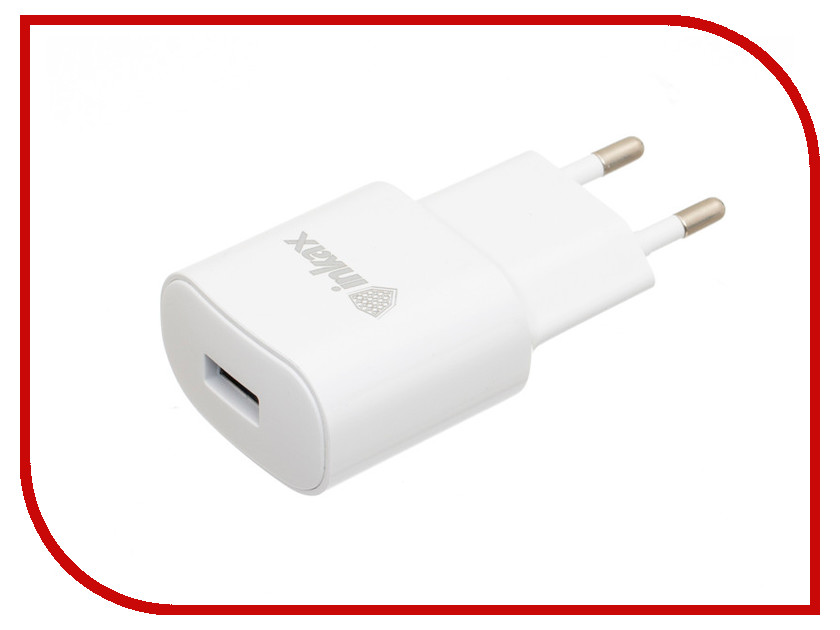 фото Зарядное устройство Inkax СЗУ 2в1 8pin для iPhone 5/6/7 CD-27-IP White