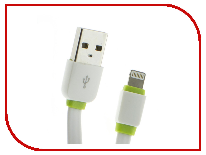 

Аксессуар EMY USB - Lightning 8pin MY-445 White