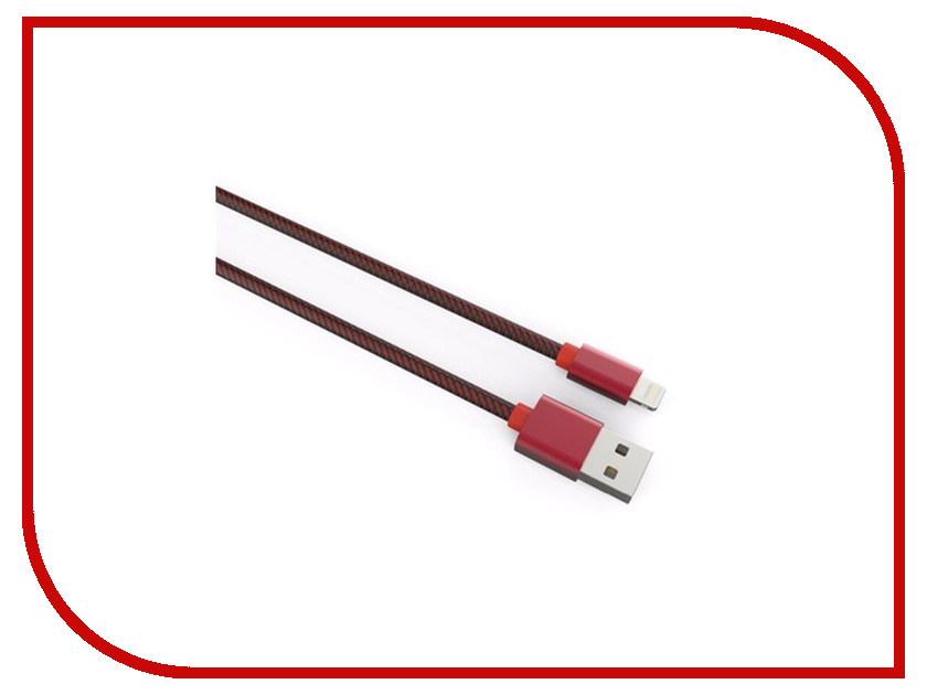 

Аксессуар EMY USB - Lightning 8pin MY-448 Red