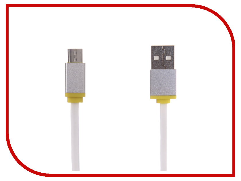 

Аксессуар EMY USB - microUSB MY-444 White