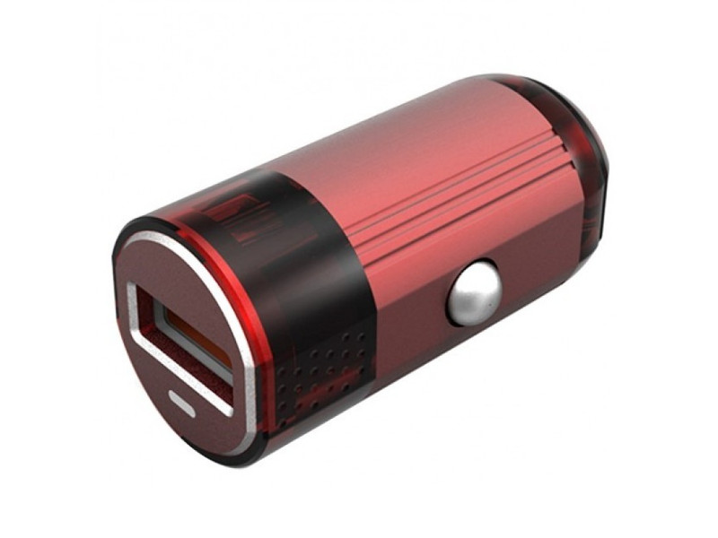 

Зарядное устройство EMY MY-118 Lightning 8pin 2400 mAh Red, MY-118
